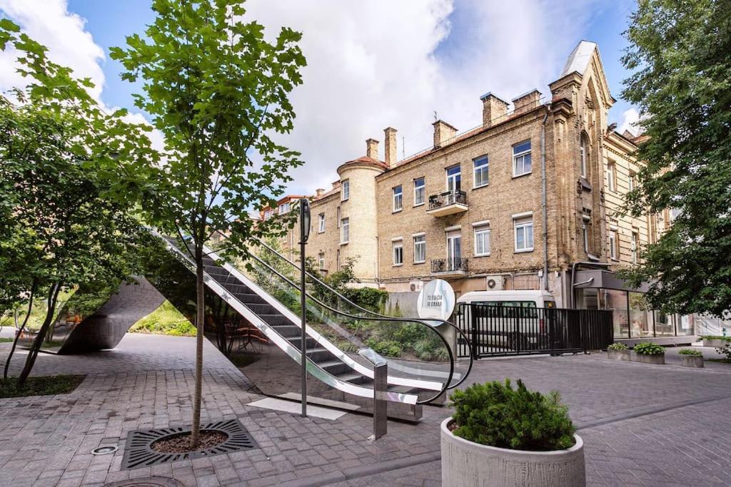 Luxury Apartment In Gedimino Av. Vilnius Ngoại thất bức ảnh